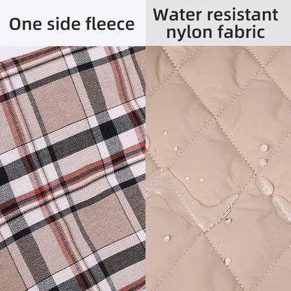 (XS–3XL) Waterdichte Hondenjas – Dubbelzijdig, Warm & Zacht  Herfst/Winter Jas voor Kleine, Middelgrote & Grote Honden