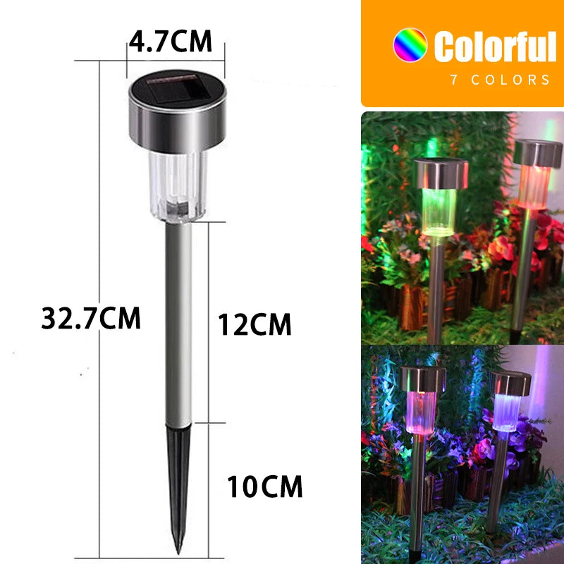 Solar Buitenlampen – Waterdichte Tuinverlichting Zonne-energie | Decoratief LED Licht voor Pad, Tuin & Terras