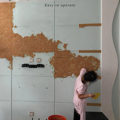 Ecologische Muurcoating van Plantaardige Vezels

Duurzame Wandbekleding | Vloeibare Muursticker | Naadloze Muurafwerking voor Thuis & Interieurdecoratie