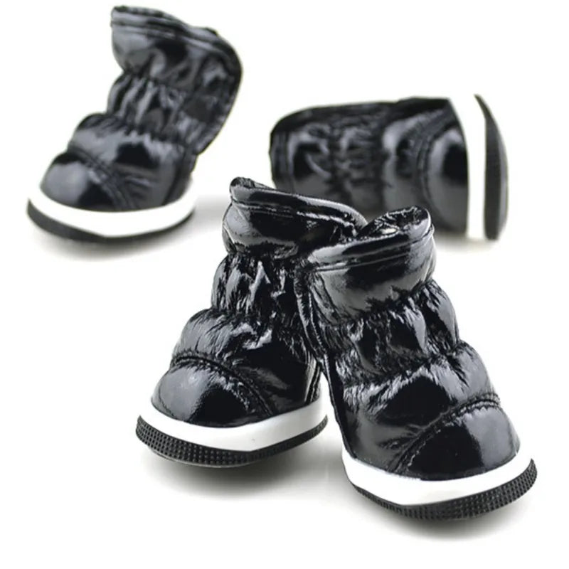 4-delige Set Honden­schoentjes – Antislip, Ademend & Reflecterend!