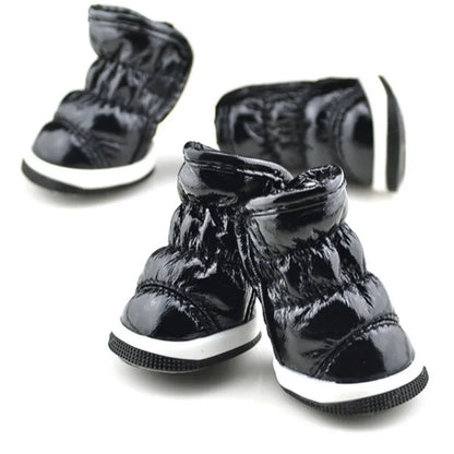 4-delige Set Honden­schoentjes – Antislip, Ademend & Reflecterend!