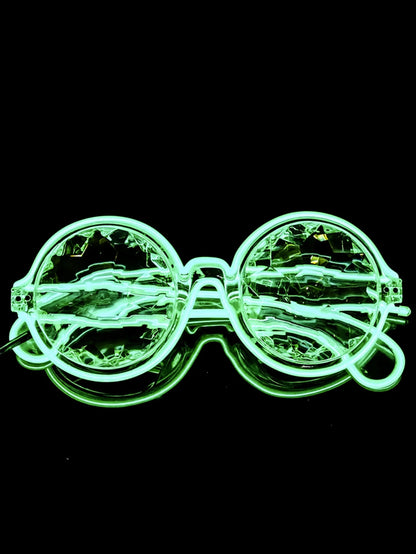 LED Kaleidoscoop Luminous Bril – Futuristische Disco Party Glasses

Glow Effect | Voor Rave, KTV, Club, Feest & Dansoptredens