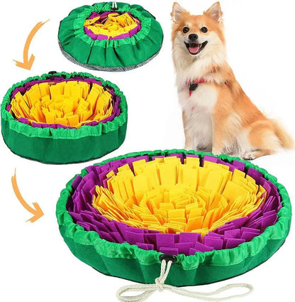 Nieuw Huisdier Snuffelmat – Bloemvormige Slowfeeder Mat – Geurtrainingsmat en Educatief Speelkleed voor Honden