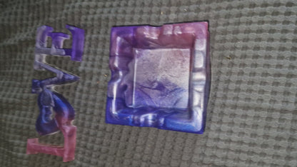 Handgemaakte Epoxy Asbakken – Uniek, Kleurrijk & Helemaal op Maat Gemaakt