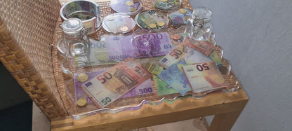 Handgemaakte Epoxy Dienbladen & Onderzetters – Uniek, Luxe & Helemaal op Maat